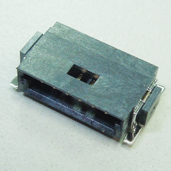 SMC06 1.27mm Pitch Single Board to Board Male Connector Horizontal SMT TYPE (Mini Bridge) 